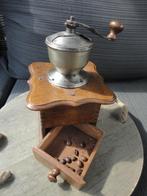 Mooie antieke decoratieve en werkende hand koffiemolen, Ophalen of Verzenden