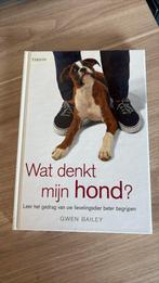 Gwen Bailey - Wat denkt mijn hond?, Ophalen of Verzenden, Zo goed als nieuw, Gwen Bailey, Paarden of Pony's