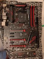 Moederbord MSI X470 Gaming Plus, Computers en Software, Moederborden, Ophalen of Verzenden, Zo goed als nieuw, DDR4