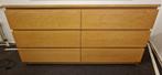 Ikea Malm ladekast berken met 6 laden, Huis en Inrichting, Kasten | Ladekasten, Ophalen, Gebruikt, 5 laden of meer, 150 tot 200 cm