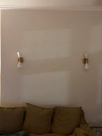 Mooie Wandlampen - Set van 3, Huis en Inrichting, Lampen | Wandlampen, Ophalen of Verzenden, Zo goed als nieuw, Glas