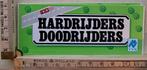 Vintage sticker VVN hardrijders zijn doodrijders, Ophalen of Verzenden, Zo goed als nieuw, Overige typen
