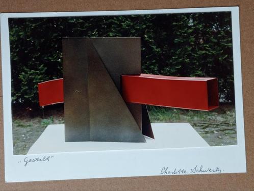 Charlotte Schweitz - 'Gestalt' - Gesigneerde Foto, Antiek en Kunst, Kunst | Tekeningen en Foto's, Ophalen of Verzenden