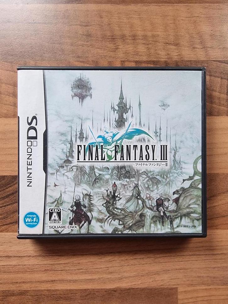 Final Fantasy 3 III Japans, Spelcomputers en Games, Games | Nintendo DS, Zo goed als nieuw, Role Playing Game (Rpg), 1 speler