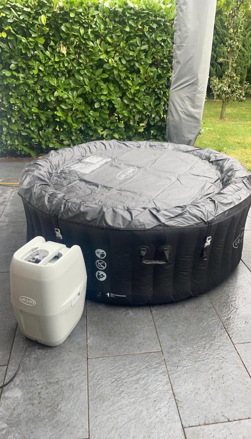 Lay-z Spa Miami Jacuzzi, Tuin en Terras, Bubbelbaden en Hottubs, Zo goed als nieuw, Filter, Ophalen of Verzenden