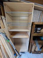 Grote houten kast met deuren, 200 cm of meer, Natuurlijk, Overige houtsoorten, 50 tot 75 cm