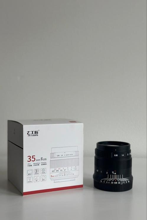 7Artisans 35mm f/0.95 voor Nikon Z (aps-c/DX), Audio, Tv en Foto, Fotografie | Lenzen en Objectieven, Zo goed als nieuw, Groothoeklens