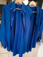 Mooie FRIESEN heren OVERHEMDEN maat L, Onbekend, Blauw, Ophalen of Verzenden, Zo goed als nieuw