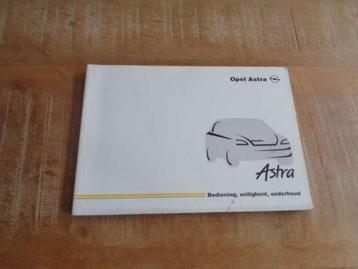 Opel Astra-G - Handleiding - Instructieboek - Nederlands beschikbaar voor biedingen