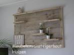 Wandbord steigerhout in vele maten en modellen, Huis en Inrichting, Woonaccessoires | Wanddecoraties, Nieuw, Ophalen of Verzenden