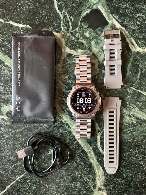 GARD Pro 2 Ultra, Sieraden, Tassen en Uiterlijk, Smartwatches, Nieuw, Android, Zilver, Afstand, Calorieverbanding, Conditie, GPS