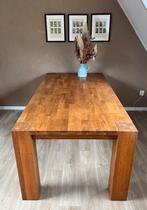 Tafel eiken geolied 100x200 eettafel, Huis en Inrichting, Tafels | Eettafels, Ophalen, 200 cm of meer, 50 tot 100 cm, Zo goed als nieuw