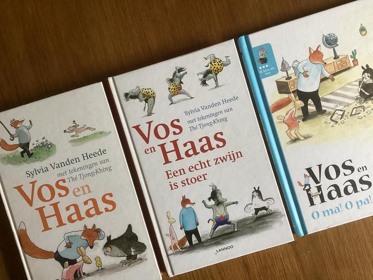 3 boeken van Sylvia Vanden Heede: Vos en Haas ……, Boeken, Kinderboeken | Jeugd | onder 10 jaar, Zo goed als nieuw, Fictie algemeen