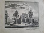 43 Oegstgeest Huis van Cornelis van Campen Kopergravure, Ophalen of Verzenden