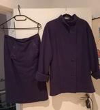 Paars winterkostuumjas en rok. Er staat  40 in maar dat klop, Kleding | Dames, Maat 38/40 (M), Kostuum of Pak, Paars, Nieuw