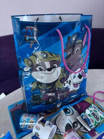 PAW Patrol Set: Stickers, Tassen & Vingerpoppetjes beschikbaar voor biedingen
