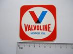 sticker Valvoline motoroil origineel auto motor race cross -, Overige typen, Zo goed als nieuw, Verzenden