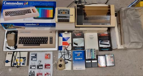 Commodore 64 origineel set met spellen, Computers en Software, Vintage Computers, Ophalen
