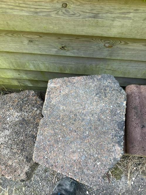 Palissade, opsluitband, stapel blokken en trapezium blokken, Tuin en Terras, Grind, Keien en Split, Gebruikt, Overige typen, Overige materialen
