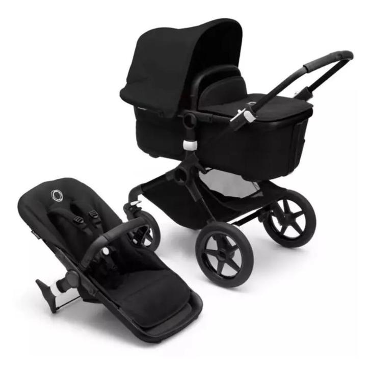 Bugaboo Fox kinderwagen, Kinderen en Baby's, Kinderwagens en Combinaties, Gebruikt, Combiwagen, Bugaboo, Met reiswieg, Verstelbare duwstang