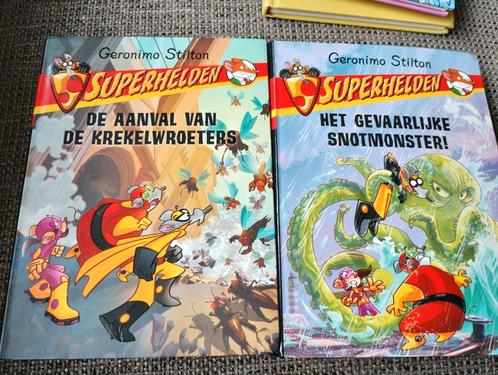 Geronimo Stilton -  gevaarlijke snotmonster! Krekelwroeters, Boeken, Kinderboeken | Jeugd | onder 10 jaar, Zo goed als nieuw, Ophalen of Verzenden