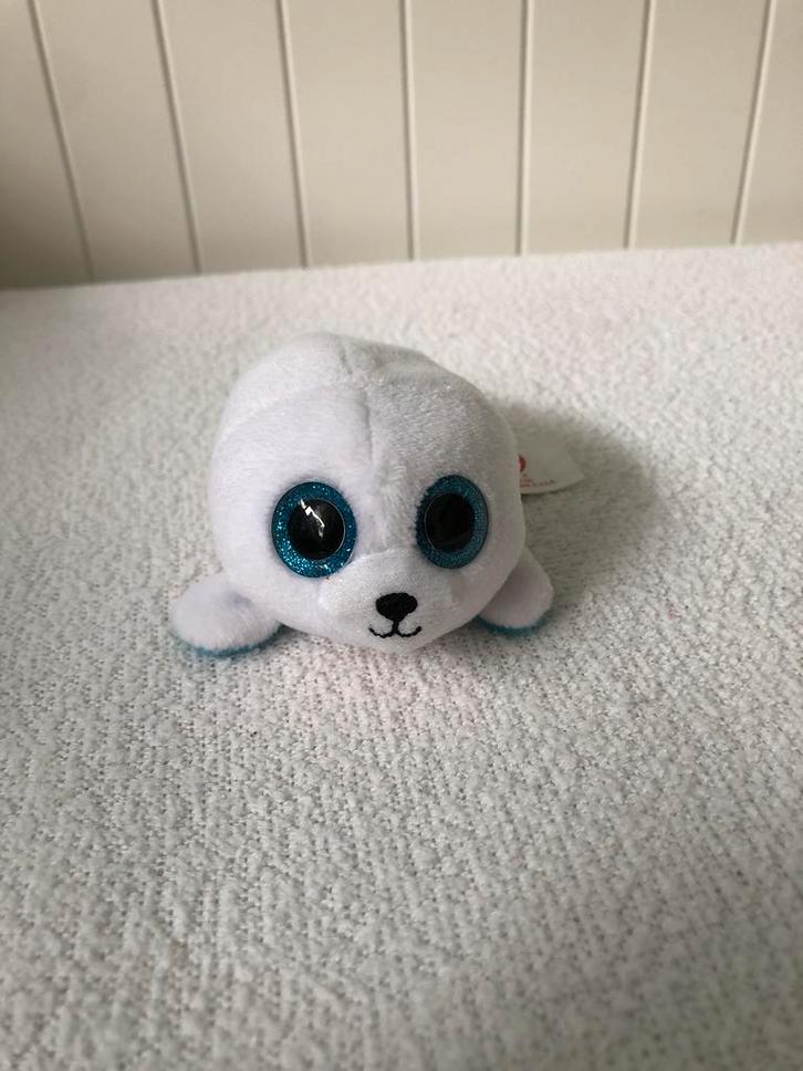Ty beanie boo Icy, 10cm lang, Kinderen en Baby's, Speelgoed | Knuffels en Pluche, Zo goed als nieuw, Overige typen, Ophalen of Verzenden