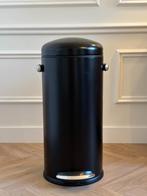 Brabantia pedaalemmer afvalbak 30L – Zwart, Huis en Inrichting, Woonaccessoires | Prullenbakken, Ophalen, Gebruikt, Met pedaal