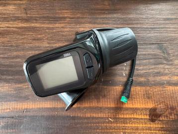 Display eBike | 5-pins | UART2 | met gashendel | Nieuw! beschikbaar voor biedingen