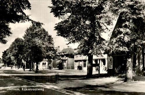 Leersum - Rijksstraatweg, Verzamelen, Ansichtkaarten | Nederland, Gelopen, Utrecht, 1920 tot 1940, Ophalen of Verzenden