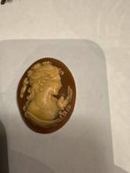 Antieke Camee Broche, Antiek en Kunst, Ophalen of Verzenden