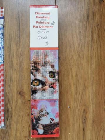Franciens katten diamond painting beschikbaar voor biedingen