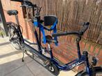 Copilot ouder kind tandem, Fietsen en Brommers, Fietsen | Tandems, Ophalen, Minder dan 10 versnellingen, Gebruikt, Minder dan 49 cm