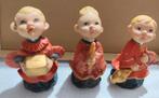 Vintage kerstbeeldjes 3 koningen, Ophalen, Gebruikt