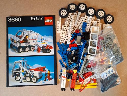 Lego 8660 Arctic Rescue Unit. Jaren 80 Arctic Technic, Kinderen en Baby's, Speelgoed | Duplo en Lego, Gebruikt, Lego, Complete set