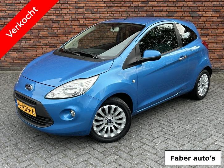 Ford Ka 1.2 Titanium X S/S Distr. Riem + Waterp. VV., Auto's, Ford, Bedrijf, Ka, ABS, Airbags, Airconditioning, Boordcomputer