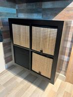 Ikea kast een blok van 4 vakken zwart, Huis en Inrichting, Kasten | Schoenenkasten, Ophalen of Verzenden, Gebruikt