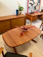 Vintage Salontafel Deense stijl Massief hout, Huis en Inrichting, Ophalen, Gebruikt, ., .