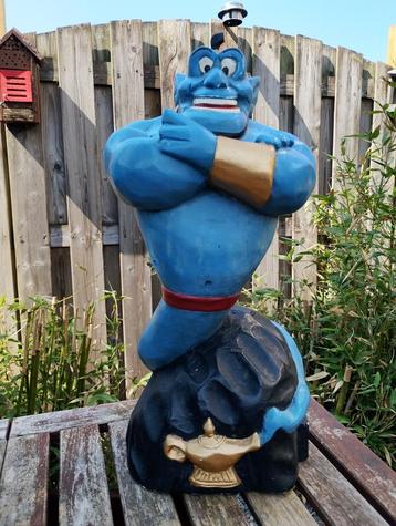 Vintage Disney Aladdin geest van massief hout  beschikbaar voor biedingen