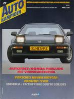 Autokampioen 22 1987 : Honda Prelude - Alfa Romeo Montreal, Gelezen, Ophalen of Verzenden, Autokampioen, Algemeen