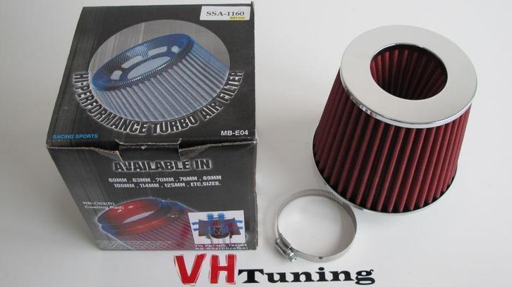 Racingsports HI performance turbo open luchtfilter 60/65/70, Auto diversen, Tuning en Styling, Ophalen of Verzenden