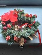 deurkrans / raamkrans / kerstkrans van kunstgroen, Ophalen of Verzenden, Gebruikt