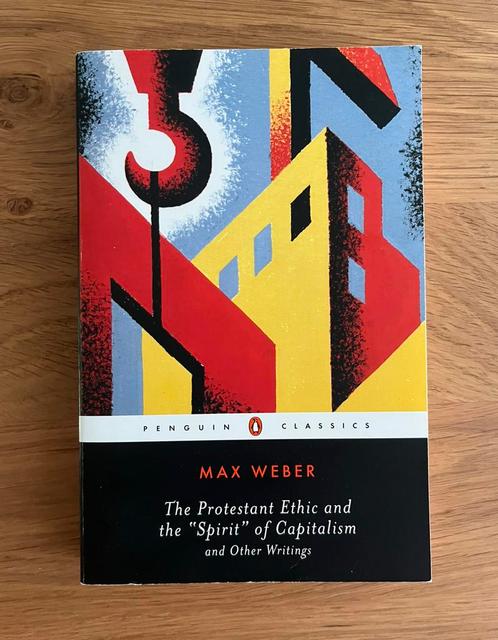 Max Weber: The Protestant Ethic and the Spirit of Capitalism, Boeken, Literatuur, Gelezen, Nederland, Ophalen of Verzenden