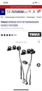 Thule fietsendrager te koop., Auto diversen, Fietsendragers, Ophalen of Verzenden, Zo goed als nieuw, Achterklepdrager