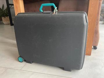 Samsonite koffer grijs/blauw beschikbaar voor biedingen