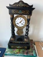 Franse antieke kolom pendule, Antiek en Kunst, Antiek | Klokken, Ophalen of Verzenden