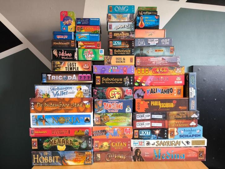 Verschillende Bordspellen, Hobby en Vrije tijd, Gezelschapsspellen | Bordspellen, Zo goed als nieuw, Ophalen of Verzenden