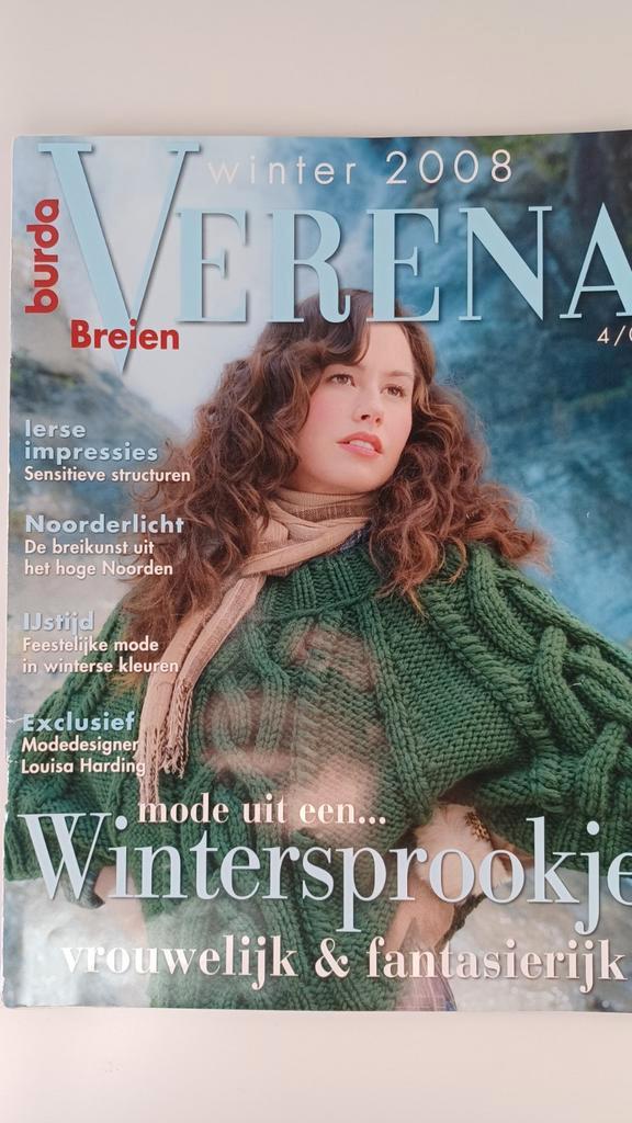 Verena, winterse breipatronen uit het hoge noorden, Hobby en Vrije tijd, Breien en Haken, Zo goed als nieuw, Breien, Patroon of Boek