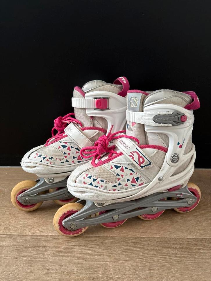 Rollerblades maat 33-36, Kinderen en Baby's, Speelgoed | Buiten | Rolschaatsen, Gebruikt, Dames, Verstelbaar, Ophalen of Verzenden