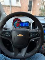Chevrolet Aveo 1.4 16V 5D AUT 2012 Zwart G3 Gas, Auto's, 1139 kg, 4 cilinders, 100 pk, Zwart