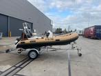 Calletti Limited Edition Rib met 40pk yamaha, Watersport en Boten, Zo goed als nieuw, Benzine, Minder dan 70 pk, Overige materialen